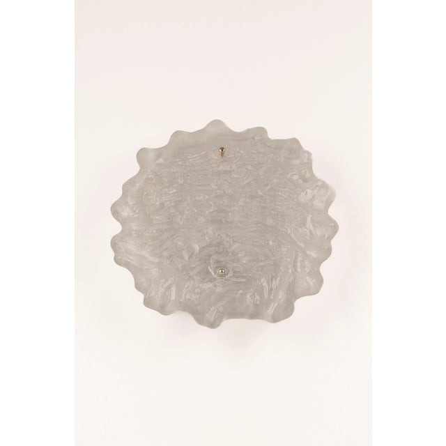 1970s German Sputnik Murano Glass Wall Sconce from Peill & Putzler For Sale - Image 5 of 12