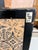 Gold Vintage Japanese Asian 4 Panel Boybu Folding Screen For Sale - Image 8 of 10