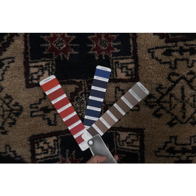 1960s Vintage Brown Turkish Tulu Rug 2'11'' X 6'4'' For Sale - Image 12 of 13