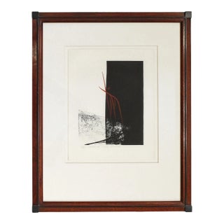 Later 20th Century "Oracle" Lithograph by Toko Shinoda For Sale