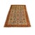 Antique Persian Farahan 4X6 Rust, Blue & Ivory Handmade Area Rug #9902006 For Sale - Image 4 of 7