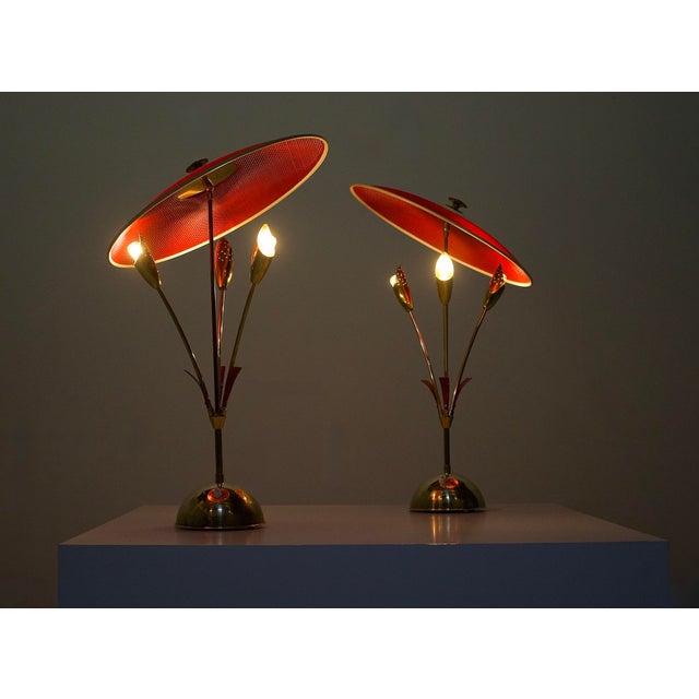 1960s Vintage Brass Lamp from Kelma Royal, 1960s For Sale - Image 5 of 9