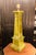 Vintage Table Lamp in Aged Green from Manises, 1950s For Sale - Image 4 of 4