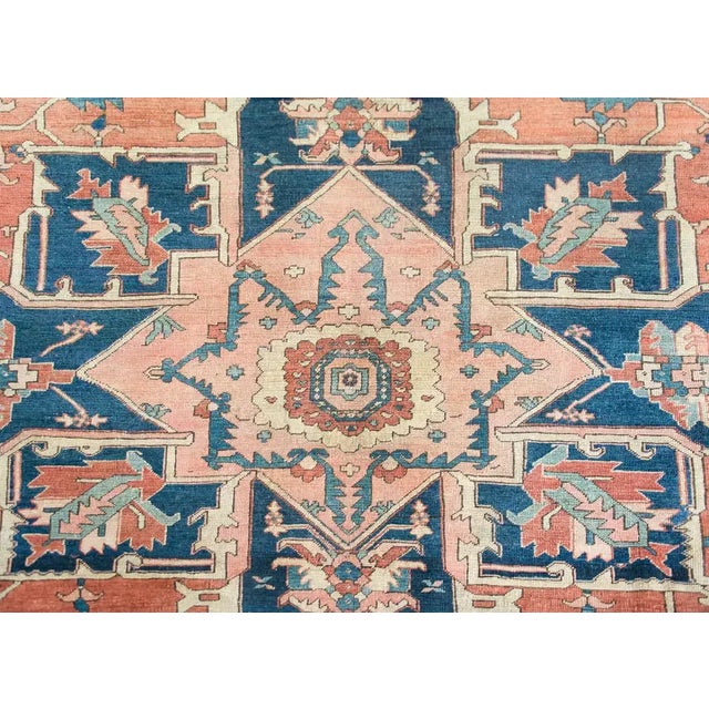 Late 19th Century Persian Serapi Rug For Sale - Image 4 of 13