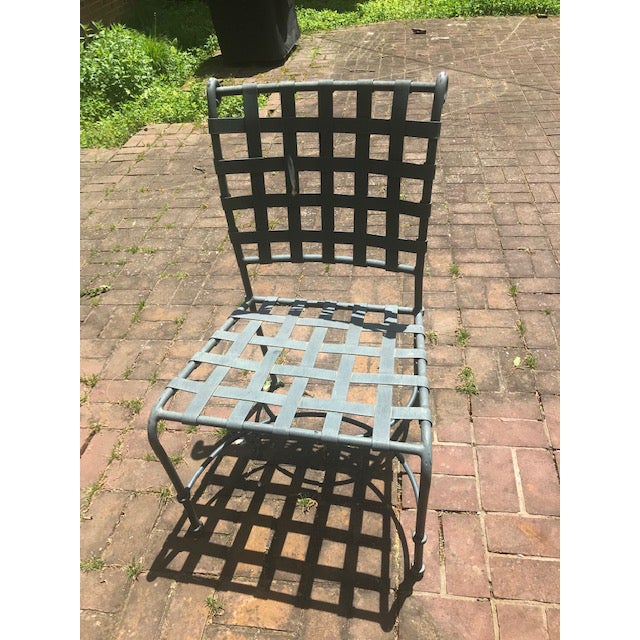 Vintage Brown Jordan Patio Chairs Set of 6 Chairish