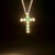 Natural Quality Opal Cross Pendant Necklace 20" 14k WG 4.50 CT Certified $3,250 311040 This is a Unique Custom Made...