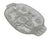 Chrome Vintage Kromex Glass and Chrome Divided Tray For Sale - Image 8 of 12