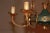 Vintage Empire Style Bronze Chandelier For Sale - Image 5 of 9