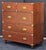 British Military Officer's Campaign Chest Dresser of Brass-Bound Mahogany For Sale - Image 10 of 11