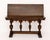 Brown Jacobean Style Oak Refectory Table For Sale - Image 8 of 9
