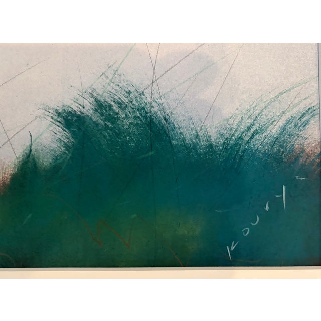 Original Aleah Koury Pastel Mixed Media Artwork 44"x23" Triple Matted For Sale In Reno/Lake Tahoe - Image 6 of 14