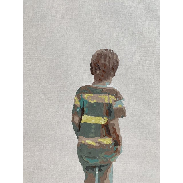 Joanna Woyda, The Beach: A Step, 2024, Acrylic on Canvas For Sale - Image 4 of 6