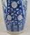 Wood Grand 40" Vintage Blue & White Chinoiserie Floor Vase & Carved Stand For Sale - Image 7 of 17
