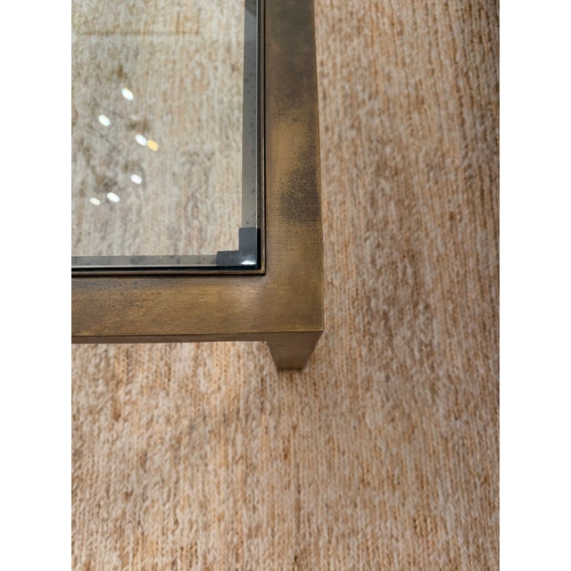 1970s Circa 1970's John Wheatman Bronze Coffee Table For Sale - Image 5 of 12