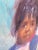 Late 20th Century Oil on Canvas Portrait Painting of a Beautiful Navajo Child, Framed For Sale - Image 4 of 13