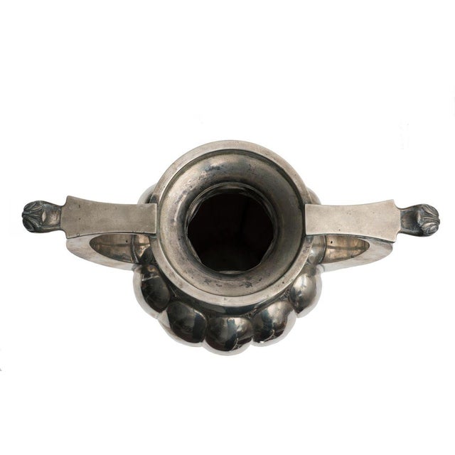 Silver 800 2-Handle Vases from Bellotto Argenterie, Set of 2 For Sale - Image 6 of 7