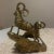 Mid-Century Modern Rams Vintage Sculpture – Trio of Vintage Rams Sculpture on Textured Mountain Base For Sale - Image 3 of 6