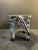 Vintage Hand Painted Wood Figural Zebra Plant Stand For Sale In Philadelphia - Image 6 of 8