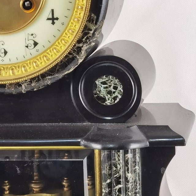 Antique Clock with Mercury Pendulum, 1890 For Sale - Image 14 of 18
