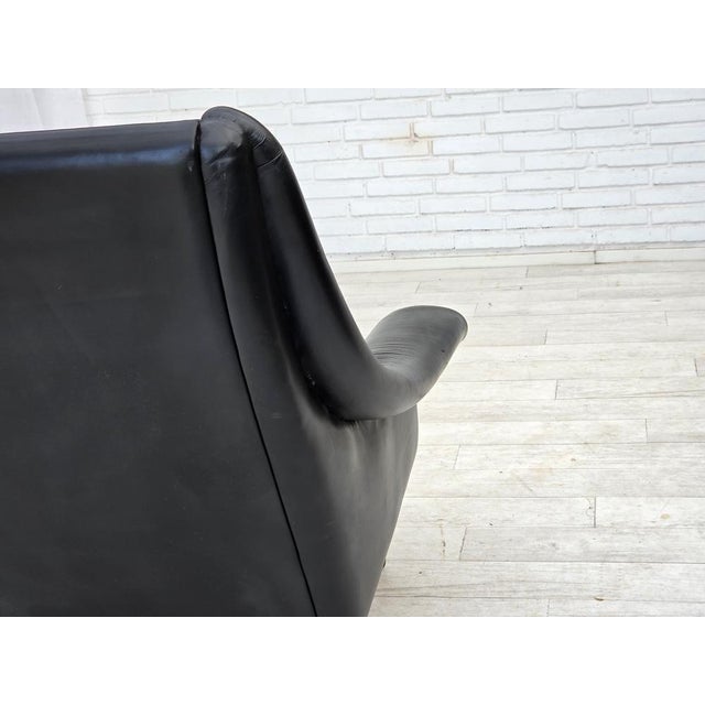 Vintage Danish Highback Chair by Aage Christensen, 1960s For Sale - Image 11 of 18