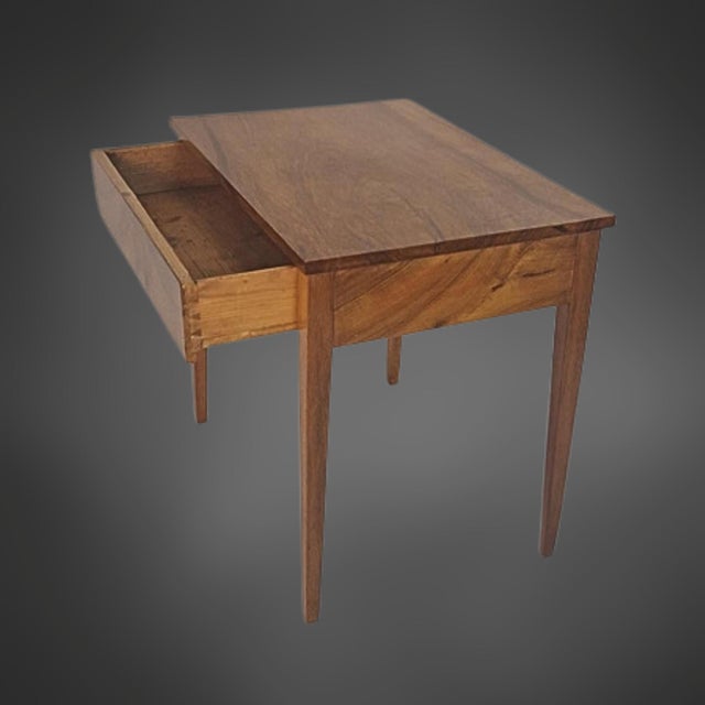 Rectangular Biedermeier Table in Walnut, 1820s For Sale - Image 5 of 10