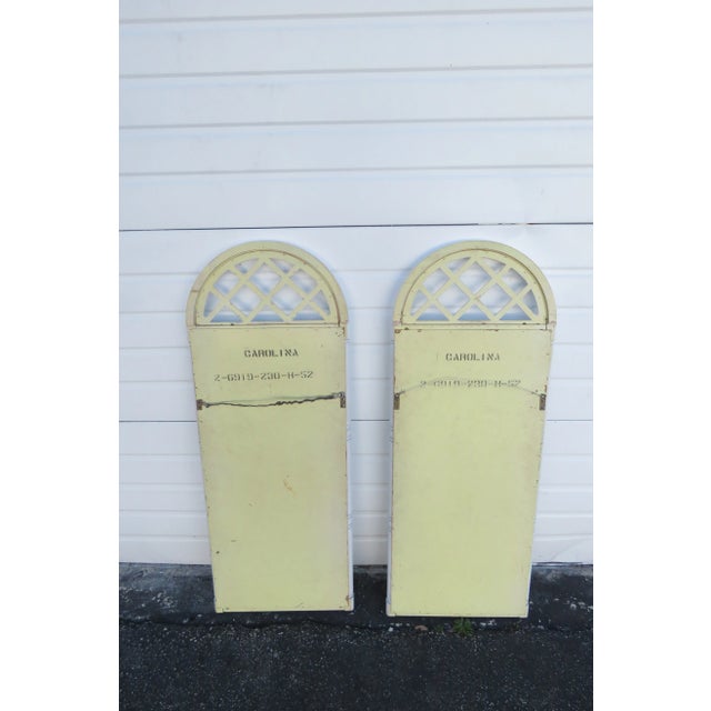 This gorgeous Pair of Mirrors is made out of wood, solid wood, mirror, and is in good condition. This Mirror is a...