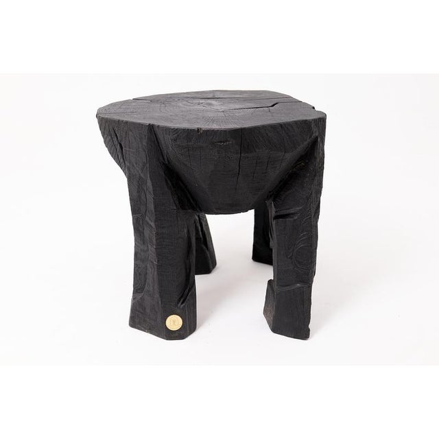 Sculptural Side Table by Logniture For Sale - Image 17 of 18