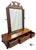 American Vintage Traditional American Style Mahogany Table Top Vanity / Shave Mirror For Sale - Image 3 of 9