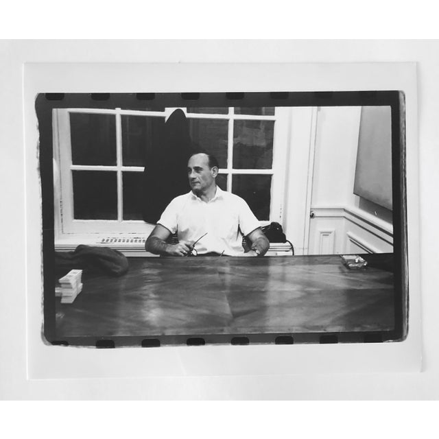 1960s Fred McDarrah, Vintage Silver Gelatin Photograph Tibor de Nagy Portrait Photo NYC Gallery, 1960 For Sale - Image 5 of 5