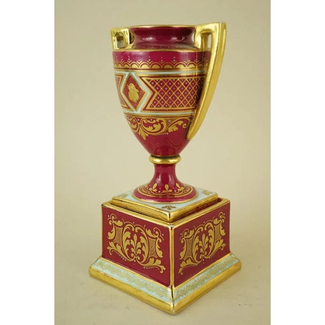 Empire Style Porcelain Vase with Mythological Scene by F. Koller for the Imperial Manufactory in Vienna, Austria, Late 1700s For Sale - Image 6 of 18