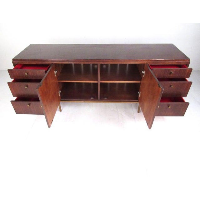 Mid-Century Modern Large Contemporary Modern Credenza For Sale - Image 3 of 13