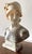Italian Artist, Large Bust of a Girl, 20th Century, Marble For Sale - Image 9 of 9