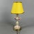 Rococo Rococo Style Porcelain Table Lamp with Flower Relief from Bassano, 1970s For Sale - Image 3 of 12