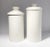 Staffordshire 1960s Pair of Ceramic Asian Floral & Bird Large Kitchen Pantry Canisters For Sale - Image 4 of 6