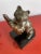 Stone Vintage 1940s Art Deco Frolicking Bear Bookends in the Style of Louis Albert Carvin - a Pair For Sale - Image 7 of 11