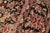 1990s Intricate Floral Pak-Persian Black/Red Wool Rug - 6'1'' X 9'4'' For Sale - Image 5 of 9