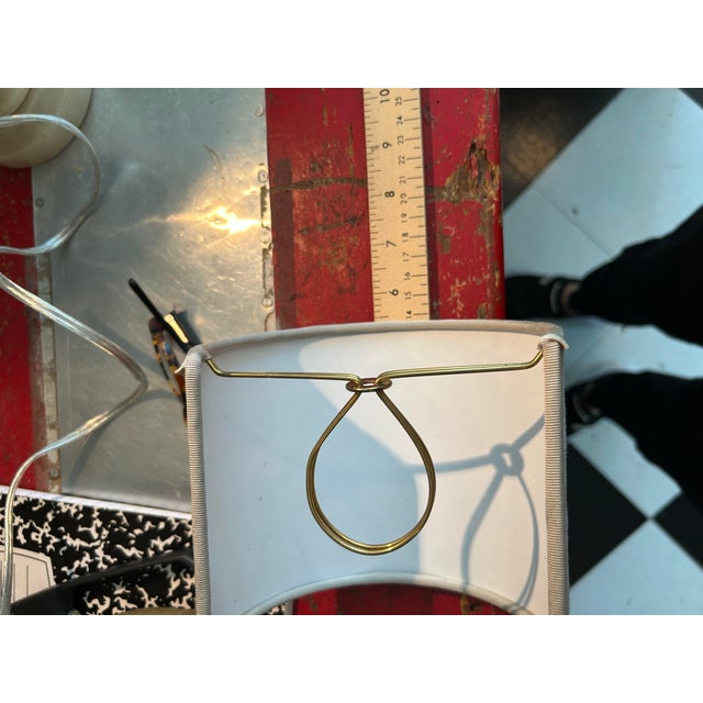 Fortuny Demi Lune Lamp Shades For Sale In Philadelphia - Image 6 of 6