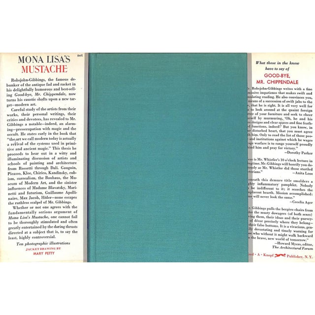 Paper "Mona Lisa's Mustache a Dissection of Modern Art" Book 1947 Robsjohn-Gibbings, T.H. For Sale - Image 7 of 11
