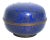 1900 Chinese Dark Blue Enamel Ovoid Box For Sale