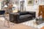 Contemporary Contemporary Modern Four Hands Nolita Reverse Stitch Black Leather Sofa For Sale - Image 3 of 6