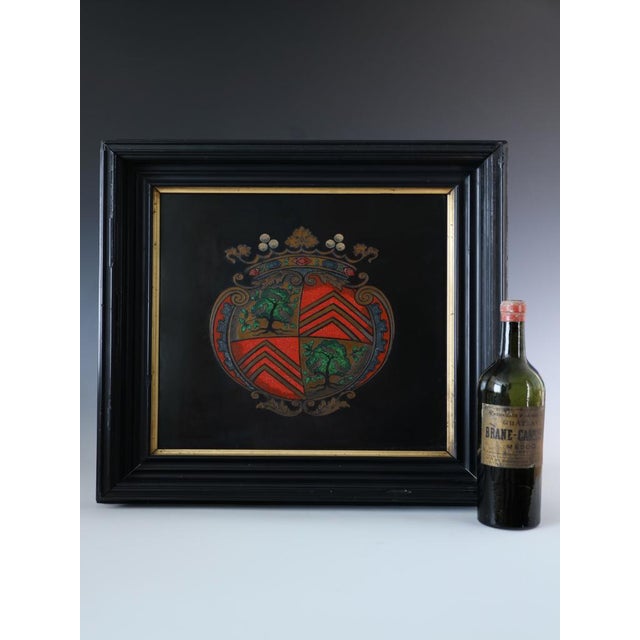 Large 19th Century Florentine Heraldic Pietra Dura Plaque, Allegory of Peace, c.1890 This magnificent late 19th-century...