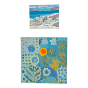 Pair of Paintings by Sigrid Olsen, Circa 2000s