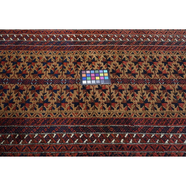 Vintage Balouch Rug 3'0'' X 5'4'' For Sale In New York - Image 6 of 9
