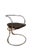Bauhaus Pair of Vladimir Tatlin Constructivist Cantilever Chairs by Gordon International, 1987 – Chrome & Leather – Documented For Sale - Image 3 of 9