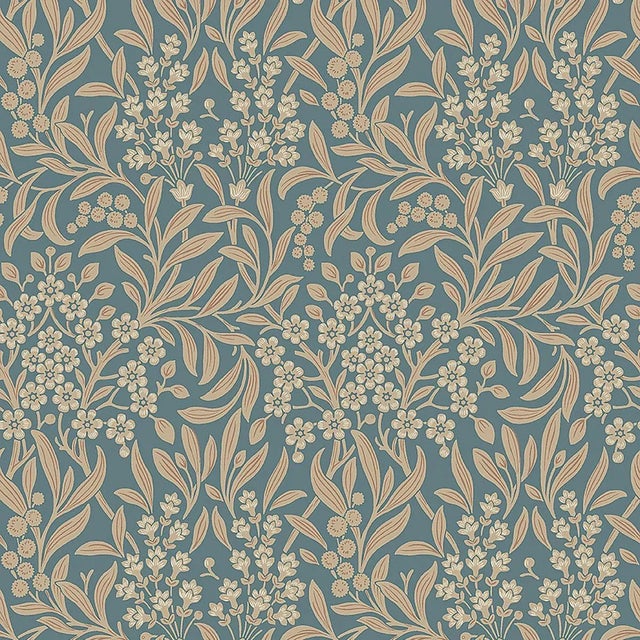 Sample - Boråstapeter Kryddhyllan Wallpaper in Mineral For Sale