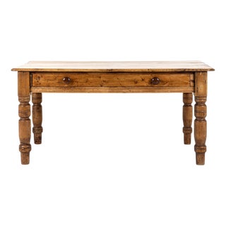 Welsh Pine Farmhouse Table For Sale