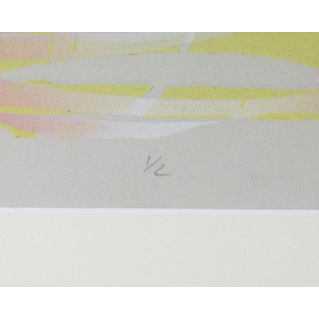 Printmaking Materials Monoprint of a Seated Woman by Ed Funk For Sale - Image 7 of 10