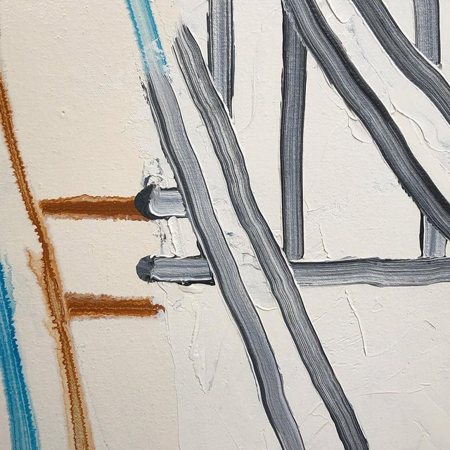 Luke Gottelier, Famous Girlfriend, Mixed Media on Canvas, 1999 For Sale - Image 3 of 7