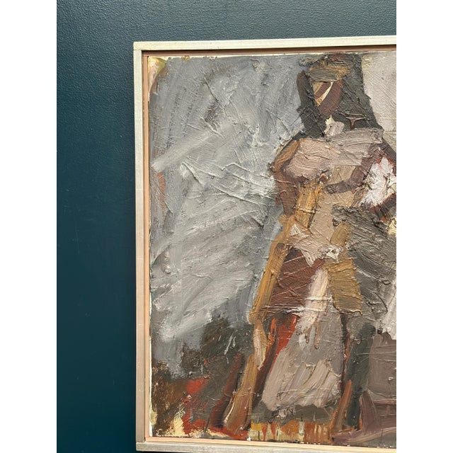 Mid-Century Modern Juho Suni, Nude Woman, 1950s, Oil on Canvas, Framed For Sale - Image 3 of 18