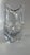 Vintage signed Daum France Crystal Owl Figurine